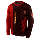 usc trojans monogram pattern red hoodie best selling