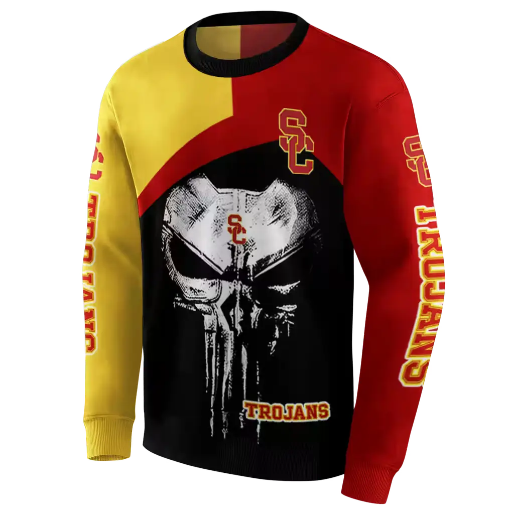 usc trojans skull punisher yellow black hoodie new arrival usc trojans skull punisher yellow black hoodie new arrival