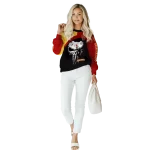 usc trojans skull punisher yellow black hoodie best selling