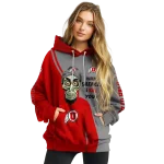 utah utes achmed skull red hoodie best selling