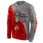 utah utes achmed skull red hoodie best selling
