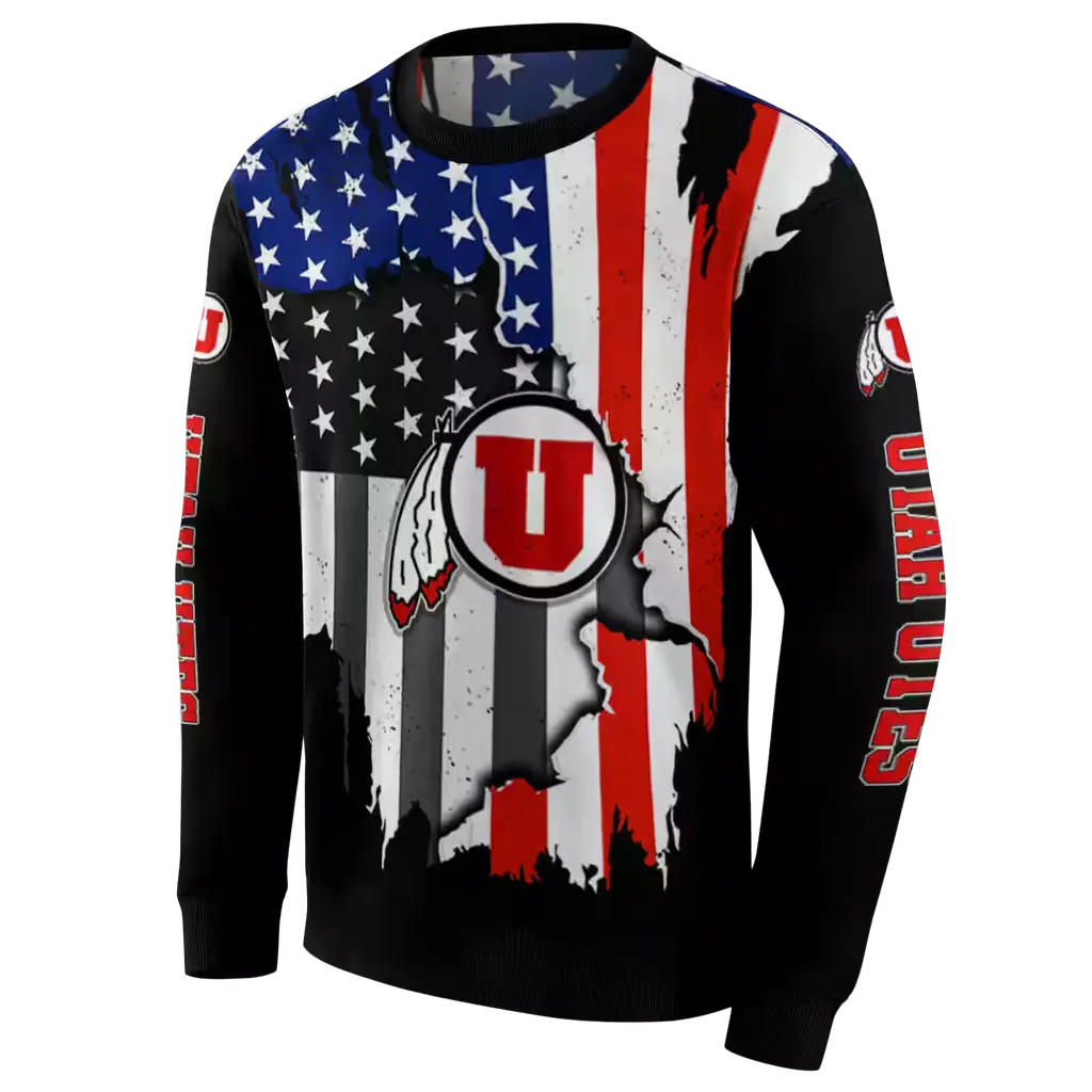utah utes american pride black hoodie new arrival utah utes american pride black hoodie new arrival