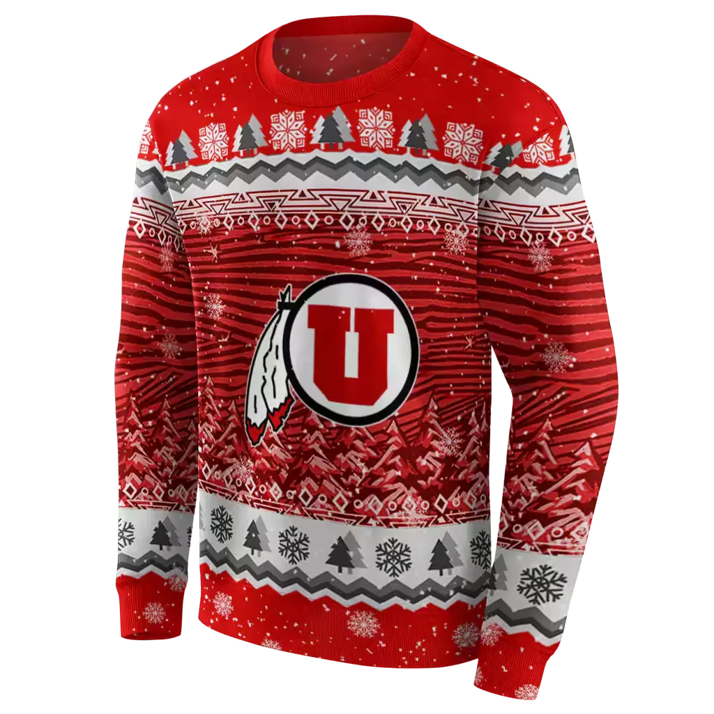 utah utes christmas trees red hoodie new arrival utah utes christmas trees red hoodie new arrival