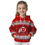 utah utes christmas trees red hoodie best selling