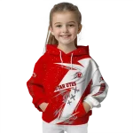 utah utes dynamic slash red white hoodie best selling