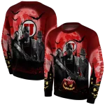 utah utes halloween vibes red black hoodie best selling