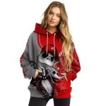utah utes jack skellington red hoodie best selling