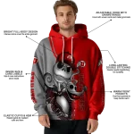 utah utes jack skellington red hoodie best selling