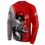 utah utes jack skellington red hoodie best selling