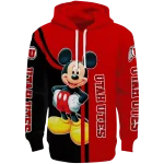 utah utes mickey mouse red black hoodie best selling