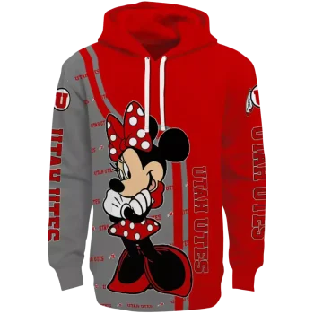 utah utes minnie mouse red hoodie best selling