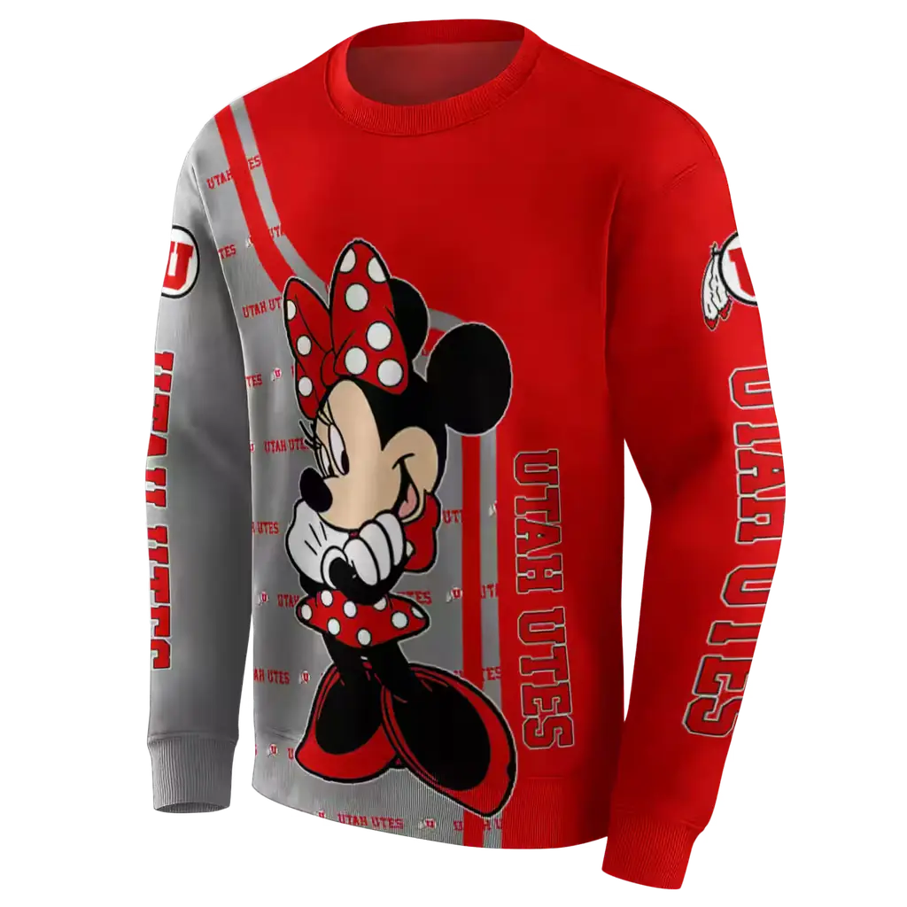 utah utes minnie mouse red hoodie new arrival utah utes minnie mouse red hoodie new arrival