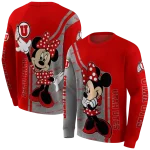 utah utes minnie mouse red hoodie best selling