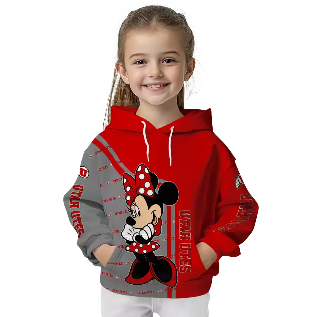 utah utes minnie mouse red hoodie top rated utah utes minnie mouse red hoodie top rated