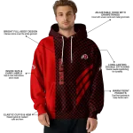 utah utes monogram pattern red hoodie best selling