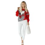 utah utes playful snoopy red hoodie best selling