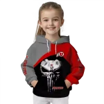 utah utes skull punisher gray black hoodie best selling