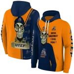 utep miners achmed skull blue hoodie best selling