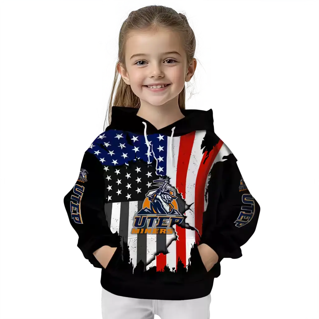 utep miners american pride black hoodie top rated utep miners american pride black hoodie top rated