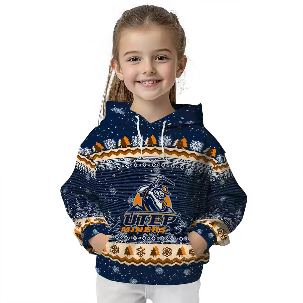 utep miners christmas trees blue hoodie top rated utep miners christmas trees blue hoodie top rated