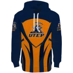 utep miners concentric lines blue black hoodie best selling