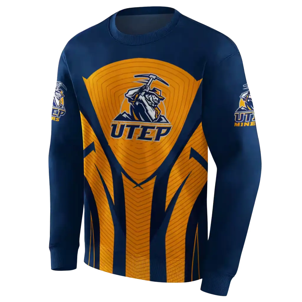 utep miners concentric lines blue black hoodie new arrival utep miners concentric lines blue black hoodie new arrival