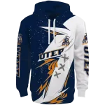 utep miners dynamic slash blue white hoodie best selling
