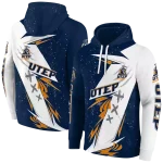 utep miners dynamic slash blue white hoodie best selling