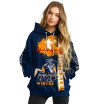 utep miners football heartbeat blue hoodie best selling