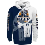 utep miners graphic punisher blue white hoodie best selling