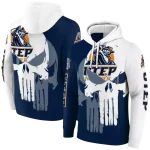 utep miners graphic punisher blue white hoodie best selling