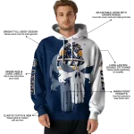 utep miners graphic punisher blue white hoodie best selling