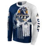 utep miners graphic punisher blue white hoodie best selling