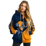 utep miners heartbeat graphic blue hoodie best selling