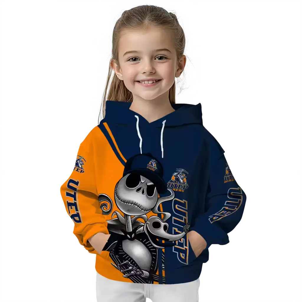 utep miners jack skellington blue hoodie top rated utep miners jack skellington blue hoodie top rated