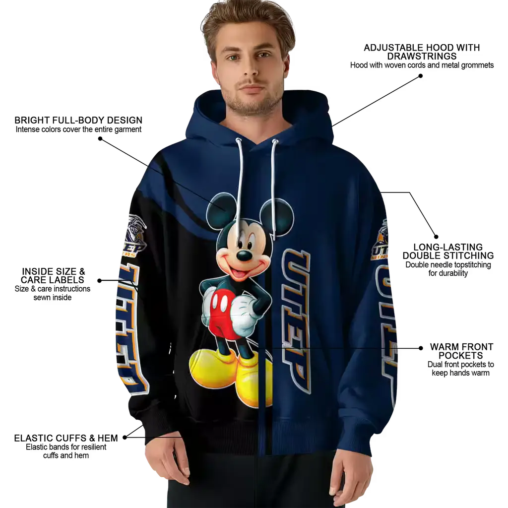 utep miners mickey mouse blue black hoodie latest model utep miners mickey mouse blue black hoodie latest model