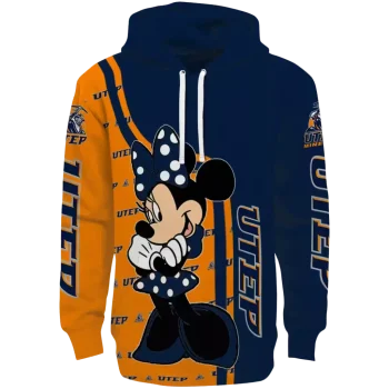 utep miners minnie mouse blue hoodie best selling