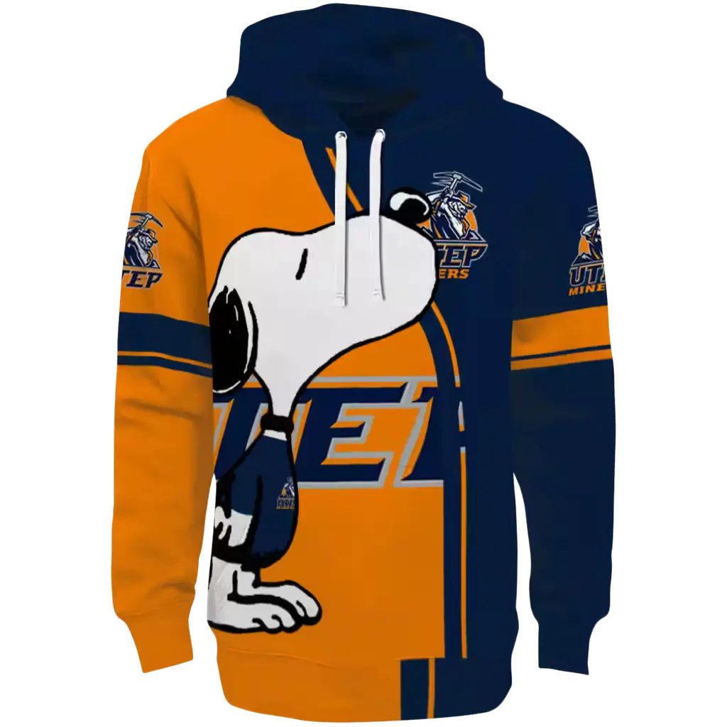 utep miners playful snoopy blue hoodie best selling utep miners playful snoopy blue hoodie best selling