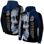 utep miners skull motif blue black hoodie best selling