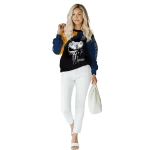 utep miners skull punisher orange black hoodie best selling