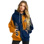 utep miners splatter effect blue hoodie best selling