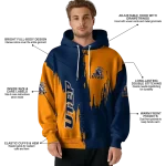 utep miners splatter effect blue hoodie best selling