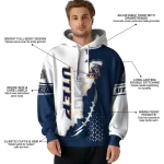 utep miners triangular pattern blue white hoodie best selling