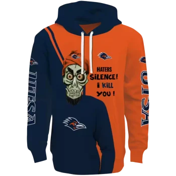 utsa roadrunners achmed skull orange hoodie best selling