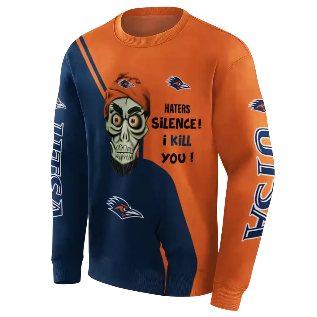 utsa roadrunners achmed skull orange hoodie new arrival utsa roadrunners achmed skull orange hoodie new arrival