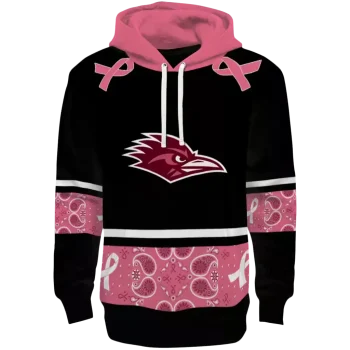 utsa roadrunners awareness ribbon black pink hoodie best selling