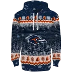 utsa roadrunners christmas trees orange hoodie best selling