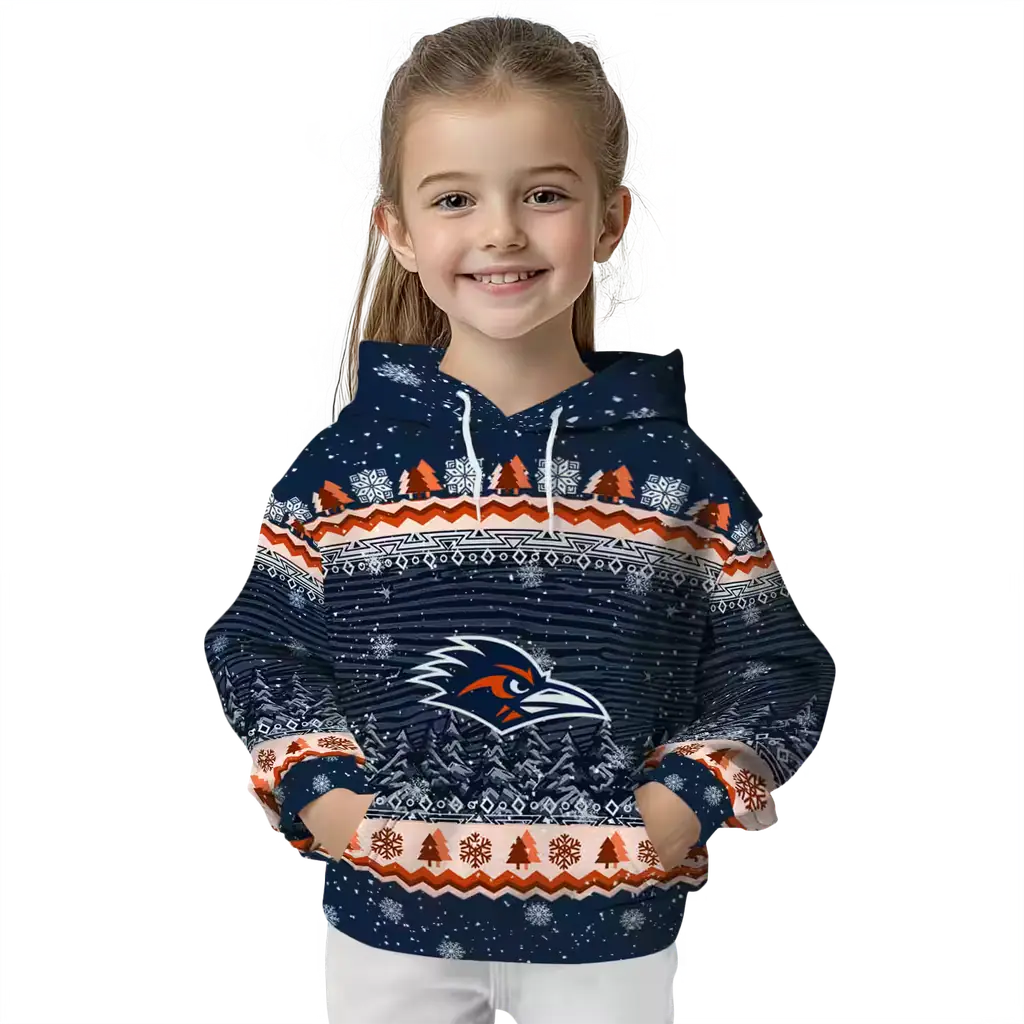utsa roadrunners christmas trees orange hoodie top rated utsa roadrunners christmas trees orange hoodie top rated