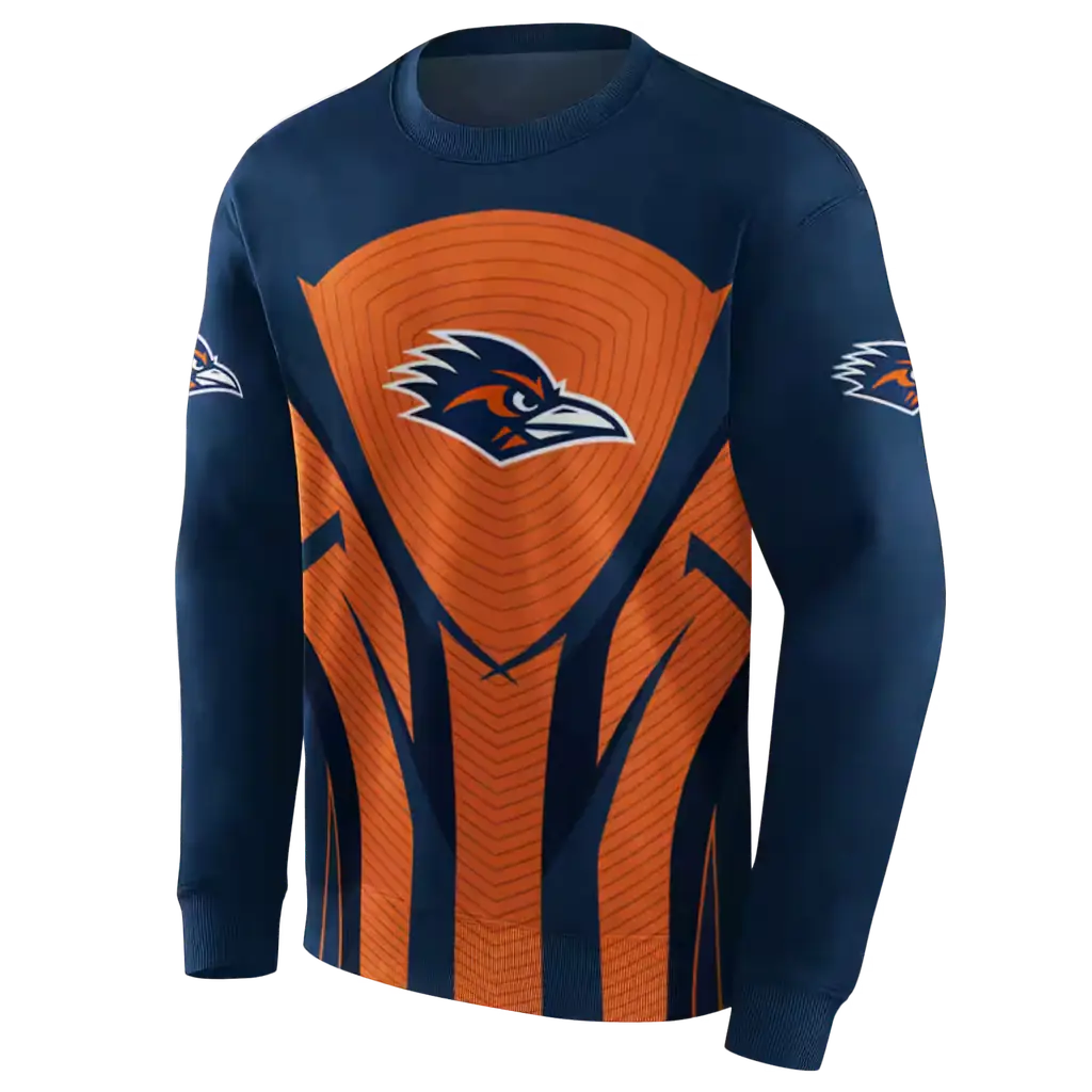 utsa roadrunners concentric lines orange black hoodie new arrival utsa roadrunners concentric lines orange black hoodie new arrival