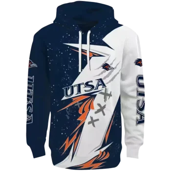 utsa roadrunners dynamic slash orange white hoodie best selling